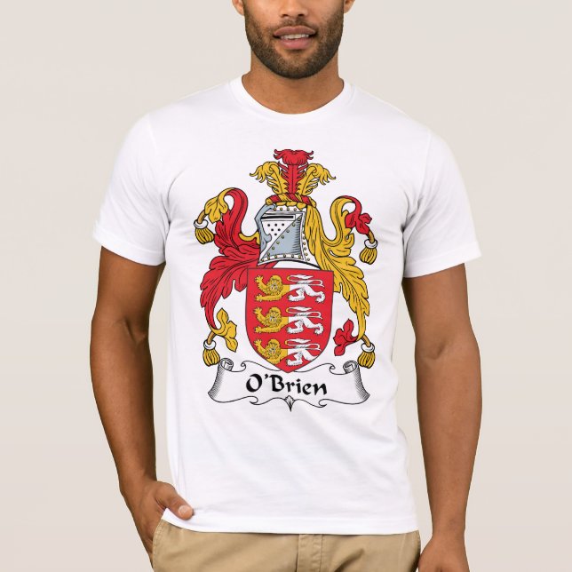 O'Brien Family Crest T-Shirt (Front)