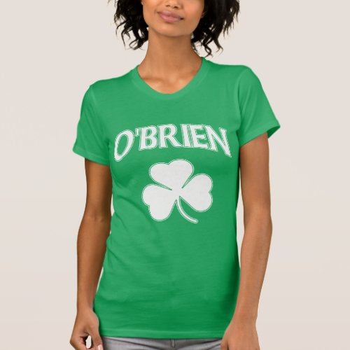OBrien Irish Shamrock T_Shirt