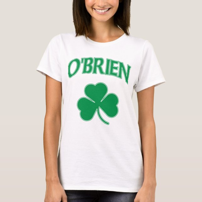 O'brien Irish Shamrock t shirt (Front)