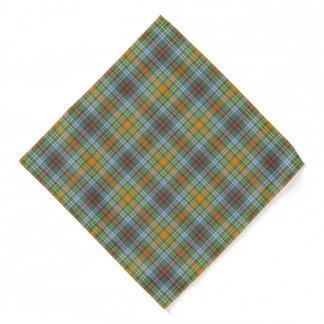 O'Brien Tartan Colorful Plaid Pattern Bandana