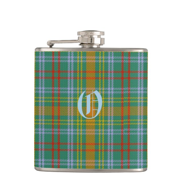 O'Brien Tartan Flask (Front)