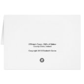 O'Brien's Tower, Cliffs of Moher, Ireland Cards (Back Horizontal)