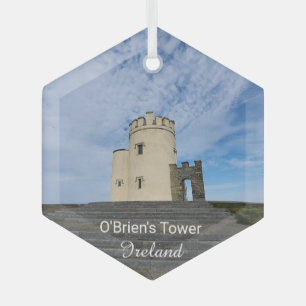O'Brien's Tower Ireland Souvenir Ceramic Ornament