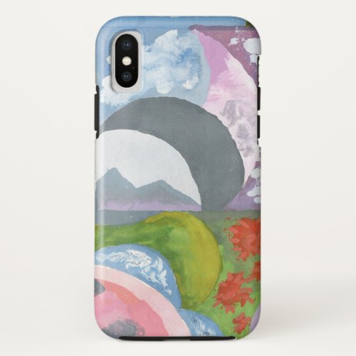 Observance Folk Art by AnyaC iPhone X Case