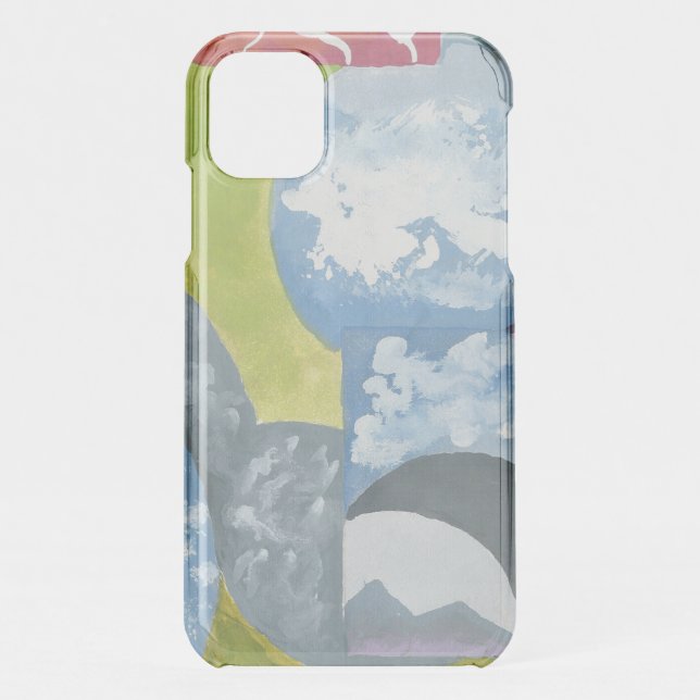 Observance Folk Art by AnyaC Uncommon iPhone Case (Back)