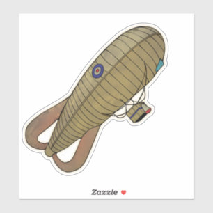 Observation Balloon Aircraft Sticker