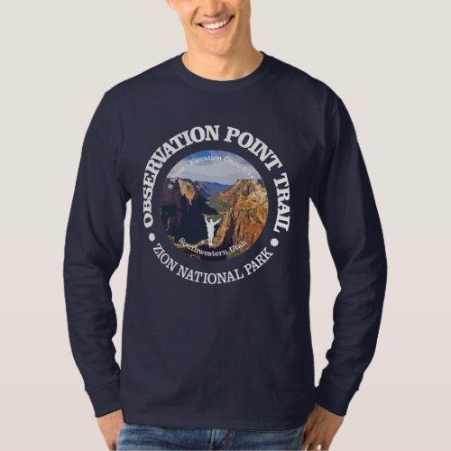 Observation Point Trail Zion T_Shirt