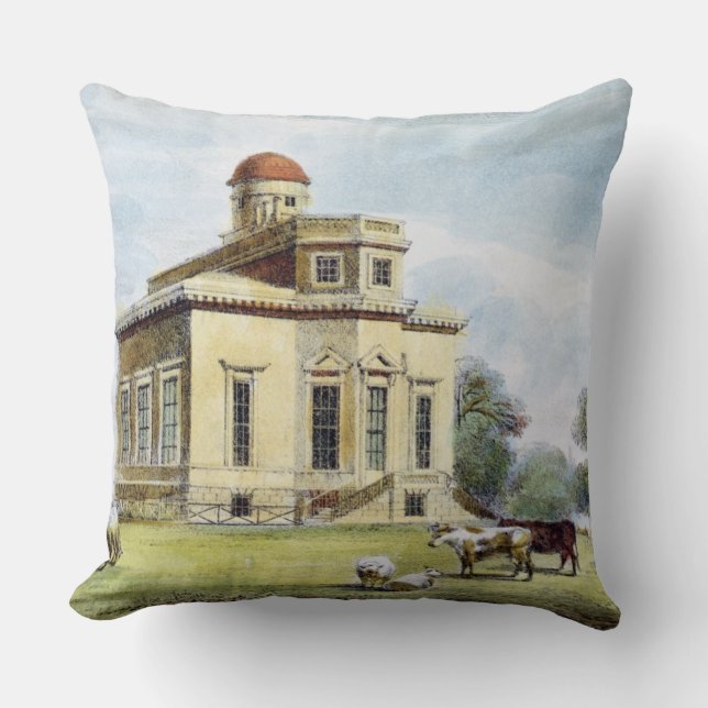 Observatory, Richmond Gardens, plate 14 from 'Kew Throw Pillow (Front)