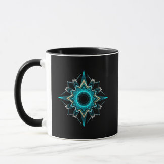Observer Core Futuristic Abstract Identity Symbol Mug