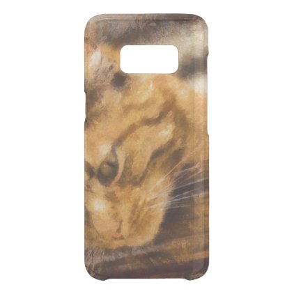 Observing Cat Uncommon Samsung Galaxy S8 Case