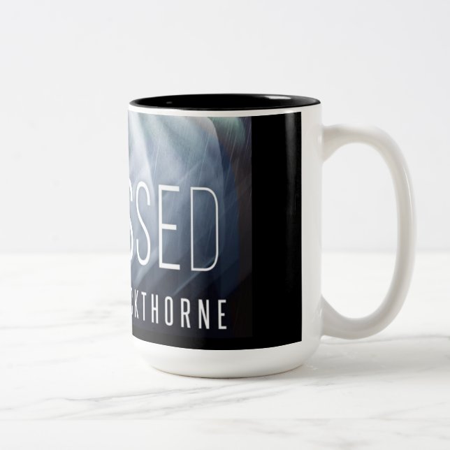 Obsessed - Simply Obsessed 15 oz. Mug! Two-Tone Coffee Mug (Right)