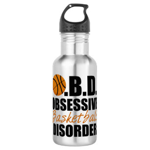 Obsessive Basketball Disorder Water Bottle