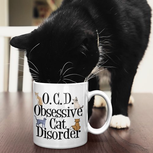 Obsessive Cat Disorder Coffee Mug