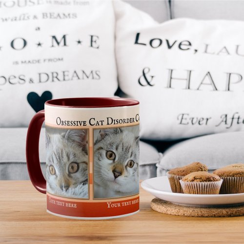 Obsessive Cat Disorder Coffee Therapy Mug