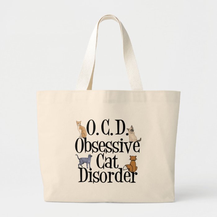 Obsessive Cat Disorder Tote Bag