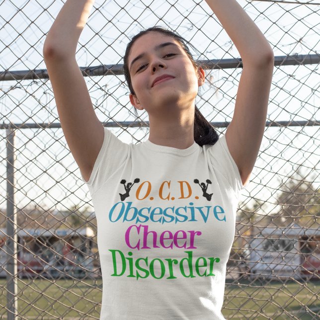 Obsessive Cheer Disorder Funny Cheerleader T-Shirt (Creator Uploaded)