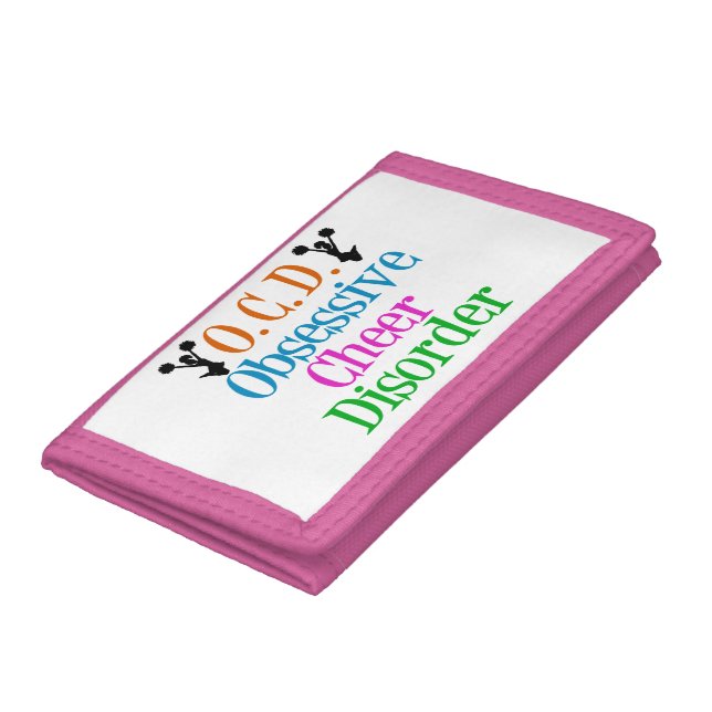 Obsessive Cheer Disorder Tri-fold Wallet (Bottom)