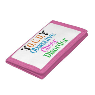 Obsessive Cheer Disorder Trifold Wallet