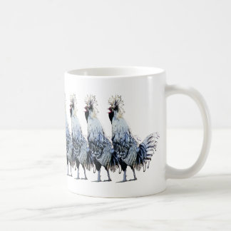 Obsessive Chicken Disorder: Polish Crested Coffee Mug