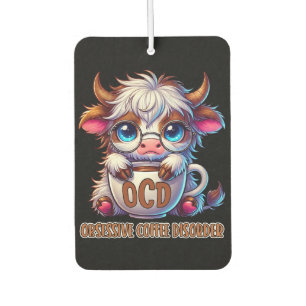 Obsessive Coffee Disorder  Air Freshener