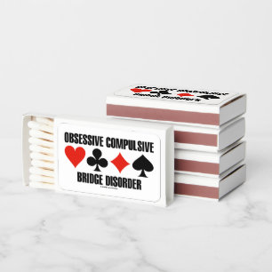 Obsessive Compulsive Bridge Disorder (OCBD) Matchboxes