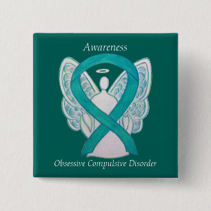 Obsessive-Compulsive Disorder Awareness Angel Pin