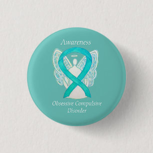 Obsessive-Compulsive Disorder Awareness Angel Pin