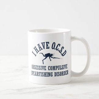 Obsessive Compulsive Spearfishing Disorder Coffee Mug