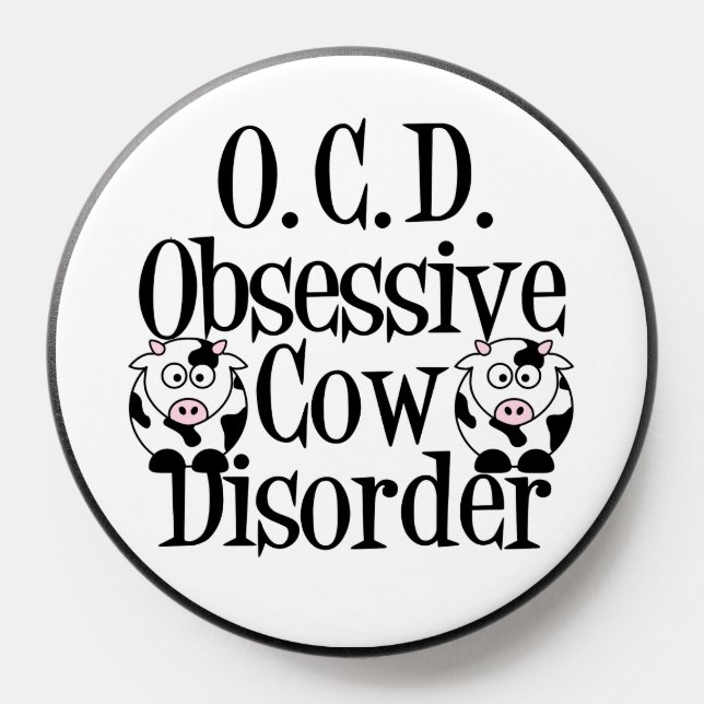Obsessive Cow Disorder PopSocket (Popsocket)
