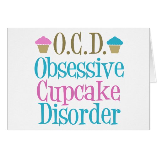 Obsessive Cupcake Disorder