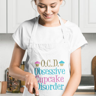 Obsessive Cupcake Disorder Adult Apron