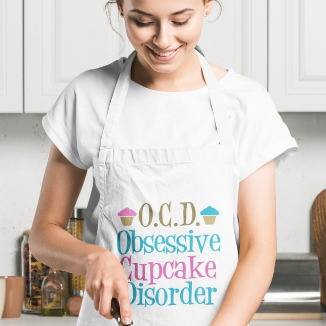 Obsessive Cupcake Disorder Adult Apron (Creator Uploaded)