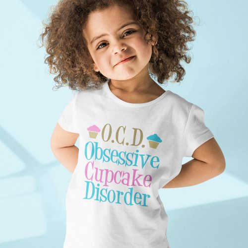Obsessive Cupcake Disorder Kids T_Shirt
