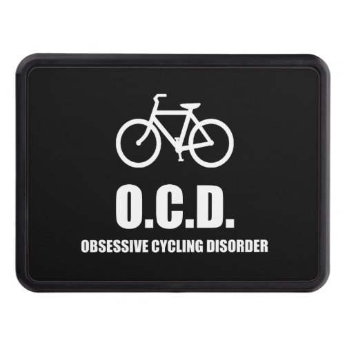 Obsessive Cycling Disorder Tow Hitch Cover