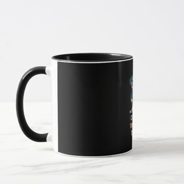 Obsessive Dachshund Disord Mug (Left)