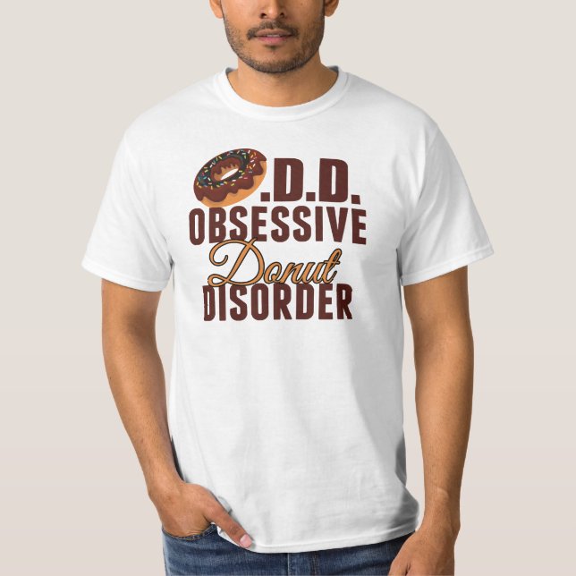 Obsessive Donut Disorder T-Shirt (Front)