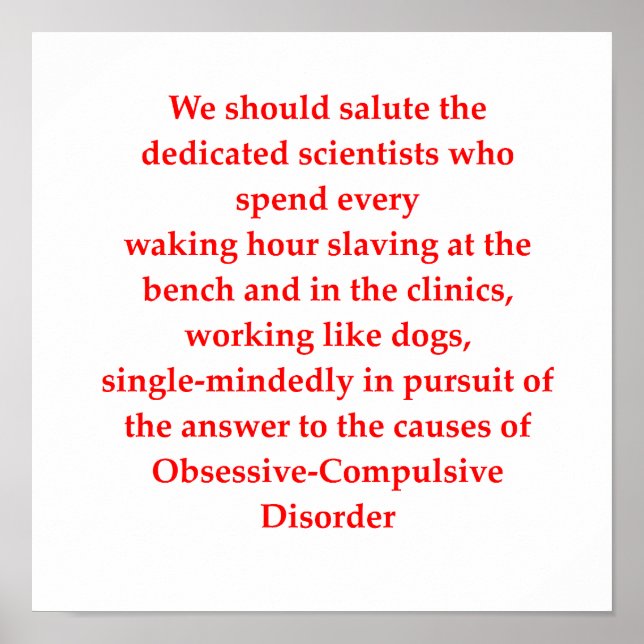 obsessive joke poster (Front)