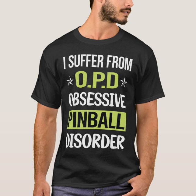 Obsessive Love Pinball T-Shirt (Front)