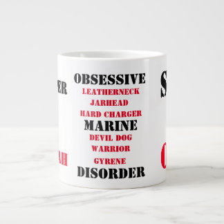 Obsessive Marine Disorder Giant Coffee Mug