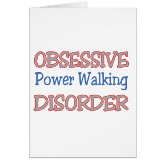 Obsessive Power Walking Disorder