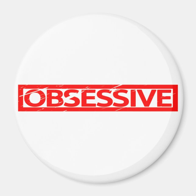 Obsessive Stamp Magnet (Front)