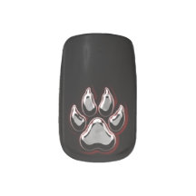 Obsidian Chimera Paw Nails
