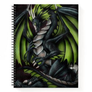 Obsidian Dragon Sketchbook Notebook