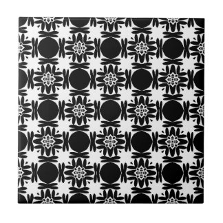 Obsidian Medallion    Ceramic Tile
