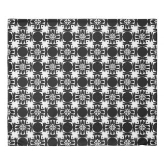 Obsidian Medallion Duvet Cover