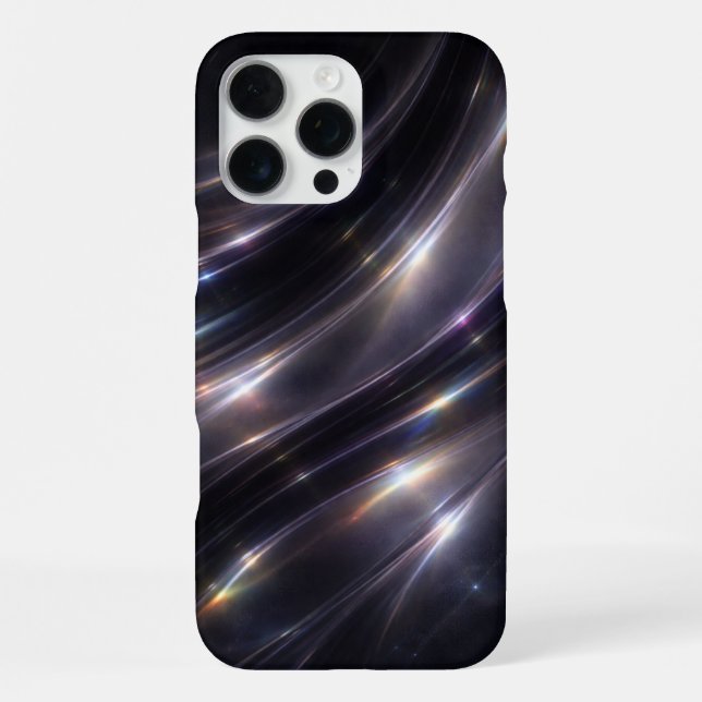 Obsidian Prism Holographic Gradient Phone Case (Back)