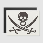 Obsidian Skull Swords Pirate flag of Calico Jack (Front/Back)
