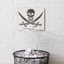 Obsidian Skull Swords Pirate flag of Calico Jack