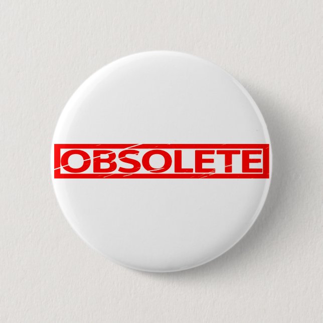 Obsolete Stamp Button (Front)