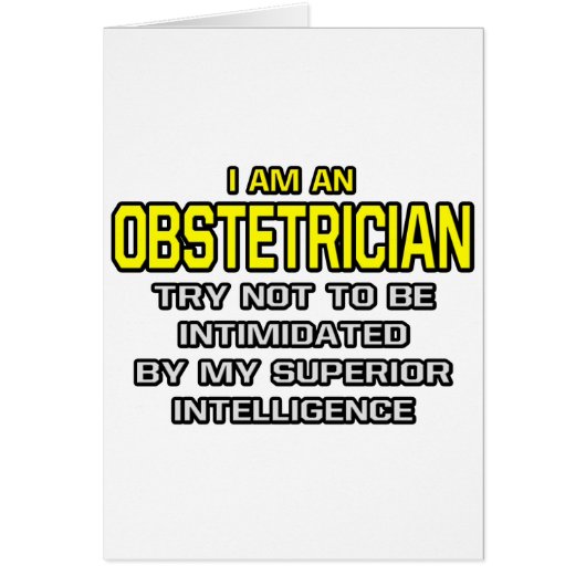 Obstetrician...Superior Intelligence Cards (Front)